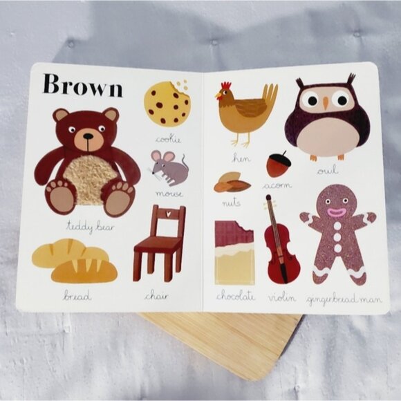 "Touch And Feel Colors" Sensory Board Book - Picture 5 of 11